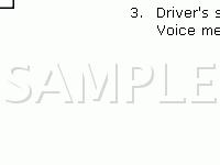 Audio Components Diagram for 2001 Volvo S40  1.9 L4 GAS