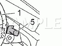 Steering Wheel Switches Diagram for 2001 Volvo S80  2.9 L6 GAS