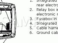 Relays, Fuse Box And Wiring Diagram for 2001 Volvo V70  2.3 L5 GAS