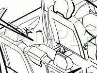Body Component Locations Diagram for 2003 Volvo XC90  2.5 L5 GAS