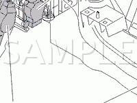 Underhood Component Locations Diagram for 2003 Volvo XC90  2.9 L6 GAS