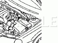 Engine Compartment Diagram for 2004 Volvo C70  2.3 L5 GAS