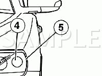 Front Lights Diagram for 2004 Volvo S40 I 2.4 L5 GAS