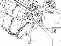 Climate Control Unit Diagram for 2004 Volvo S40 T5 2.5 L5 GAS