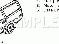 Body Component Locations Diagram for 2004 Volvo XC70  2.5 L5 GAS