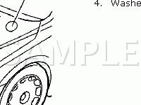 Front End Component Locations Diagram for 2005 Volvo XC70  2.5 L5 GAS