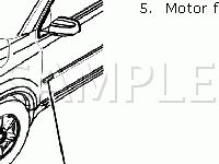 Front End & Body Component Locations Diagram for 2006 Volvo XC90 2.5T 2.5 L5 GAS
