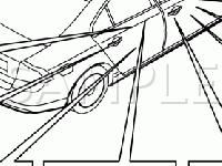 Door Components Diagram for 2008 Volvo XC90 3.2 3.2 L6 GAS