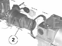 Fuel Components Diagram for 2007 Volvo S80 3.2 3.2 L6 GAS