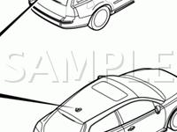 Audio Components Diagram for 2008 Volvo S40 2.4I 2.4 L5 GAS