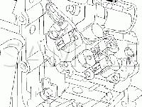 Engine Compartment Diagram for 2008 Volvo S40 2.4I 2.4 L5 GAS