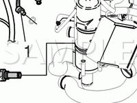 Fuel Components Diagram for 2007 Volvo V70 2.4 2.4 L5 GAS