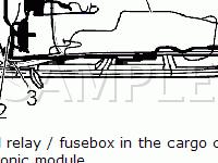 Fuses and Relays Diagram for 2007 Volvo XC70  2.5 L5 GAS