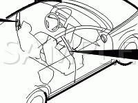Safety Components Diagram for 2008 Volvo S40 T5 2.5 L5 GAS
