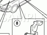 Body Components Diagram for 2008 Volvo V50 T5 2.5 L5 GAS