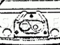 Glow Plug Components Diagram for 1991 Volvo 240  2.3 L4 GAS