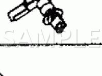 LH Jetronic 2.4 System Components Diagram for 1991 Volvo 780  2.3 L4 GAS