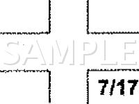 Front ABS Components Diagram for 2000 Volvo S40  1.9 L4 GAS