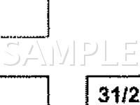 Fluid Level Sensors Diagram for 2000 Volvo S40  1.9 L4 GAS