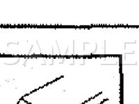 Combined VDO Instrument Cluster Components Diagram for 1997 Volvo 850 R 2.3 L5 GAS