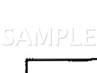 High & Low Beam Components Diagram for 1997 Volvo 960  2.9 L6 GAS