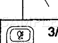 Fog Lamps Components Diagram for 1997 Volvo 960  2.9 L6 GAS