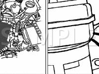 Engine Speed Sensor Diagram for 2001 Volkswagen Cabrio  2.0 L4 GAS