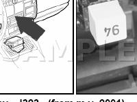 Fan Relay Diagram for 2001 Volkswagen Eurovan  2.8 V6 GAS