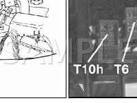 Connector T-10d Diagram for 2001 Volkswagen Golf  1.9 L4 DIESEL