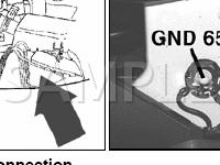 Ground Connection Diagram for 2001 Volkswagen Golf  1.9 L4 DIESEL