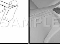 Front Seat Belt Microswitch Diagram for 2002 Volkswagen Golf GTI 1.8 L4 GAS