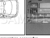 Interior Temperature Sensor Fan Diagram for 2002 Volkswagen Passat GLS 4 Motion 2.8 V6 GAS