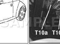 Connector T-10c Diagram for 2003 Volkswagen Beetle Turbo S 1.8 L4 GAS