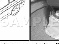 Sensor For Transverse Acceleration Diagram for 2003 Volkswagen Eurovan  2.8 V6 GAS