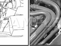 High Pressure Sensor Diagram for 2003 Volkswagen Golf GTI 1.8 L4 GAS