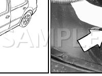 Outside Air Temperature Sensor Diagram for 2003 Volkswagen Golf GTI 2.8 V6 GAS