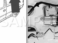 Trunk Lock Alarm/Central Locking Switch Diagram for 2004 Volkswagen Golf  1.9 L4 DIESEL