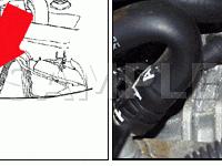 Underhood Component Locations Diagram for 2004 Volkswagen Golf R32 3.2 V6 GAS