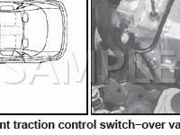 Front Traction Control Switch Diagram for 2004 Volkswagen Passat 4 Motion 4.0 W8 GAS