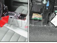 Selector Lever Park Position Lock Switch Diagram for 2004 Volkswagen Touareg  3.2 V6 GAS