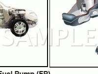 Transfer Fuel Pump Diagram for 2004 Volkswagen Touareg TDI 4.9 V10 DIESEL