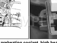 Relay for Preheating Coolant, High Heat Output Diagram for 2005 Volkswagen Beetle  2.0 L4 GAS
