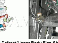 Instrument Panel Component Locations Diagram for 2005 Volkswagen Phaeton V8 4.2 V8 GAS