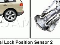 Differential Lock Position Sensor Diagram for 2005 Volkswagen Touareg  3.2 V6 GAS