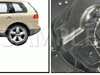 Driver's Side Door Control Module Diagram for 2005 Volkswagen Touareg  3.2 V6 GAS