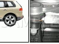 Left Front Level Control System Sensor Diagram for 2005 Volkswagen Touareg  4.2 V8 GAS