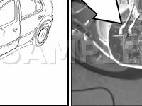 Heated Outside Mirror Diagram for 2006 Volkswagen Golf GLS TDI 1.9 L4 DIESEL