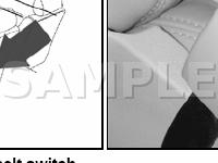 Seat Belt Switch Diagram for 2006 Volkswagen Golf GTI 2.0 L4 GAS
