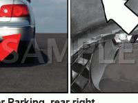 Rear Body Components Diagram for 2006 Volkswagen Phaeton W12 6.0 W12 GAS
