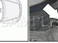 Passenger's Seat Belt Tensioner Igniter Diagram for 2006 Volkswagen Touareg  4.2 V8 GAS